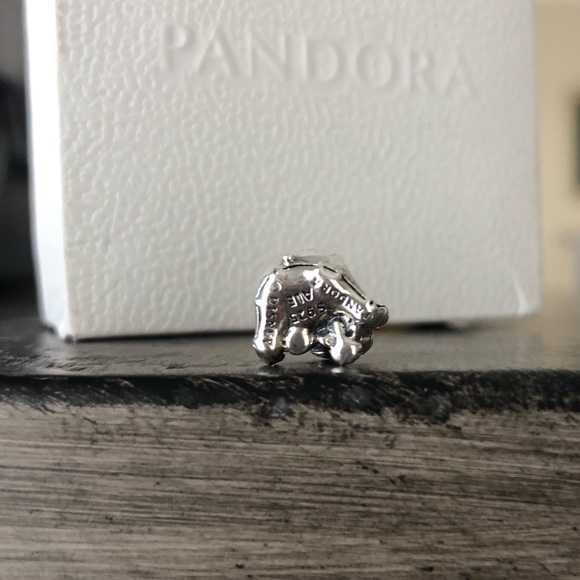 Retired Pandora Disney Eeyore Charm - Picture 2 of 3